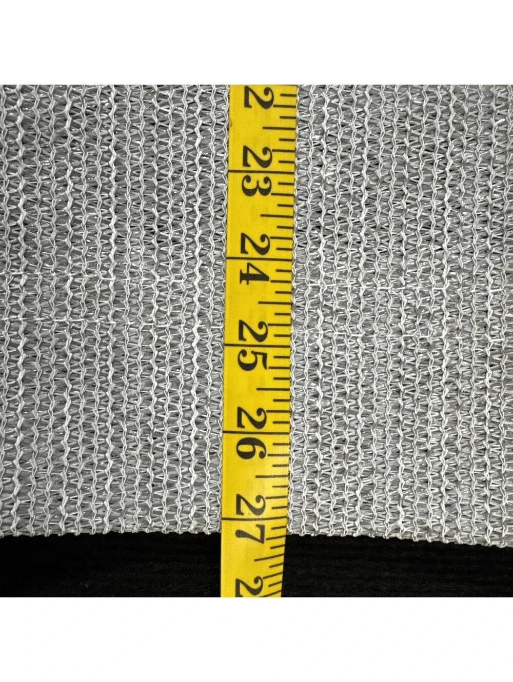 Coolaroo Elevated Bed Replacement Cover Small Gray New Open Box Mesh Dog Bed 27”